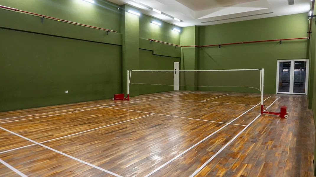 Indoor Badminton Court